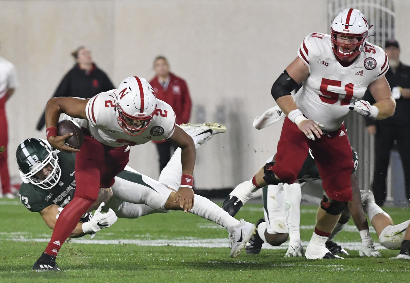 Nebraska vs. Michigan State, 9.25